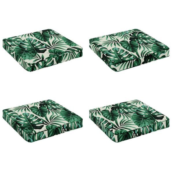 vidaXL 4-dielne sedacie vankúše VUGHT 4 pcs 100% polyester – Obrázok 2