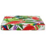 vidaXL 4-dielne sedacie vankúše VUGHT 4 pcs 100% polyester Viacfarebný – Obrázok 4