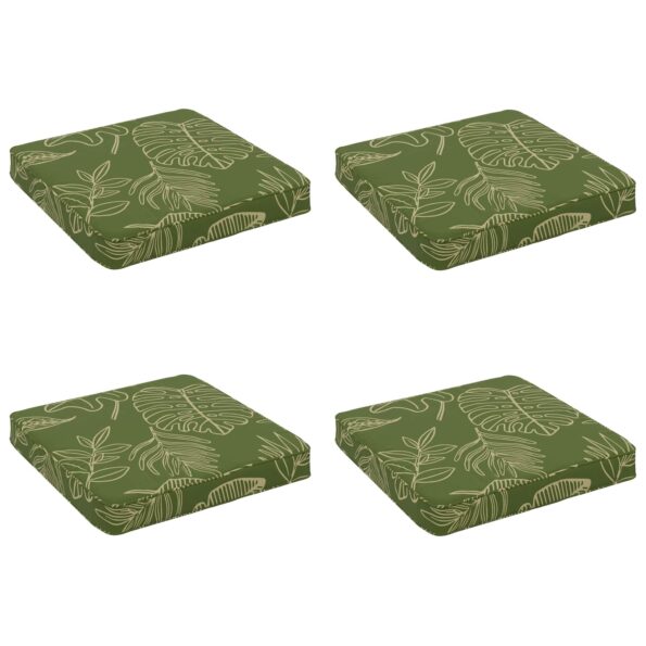 vidaXL 4-dielne sedacie vankúše VUGHT 4 pcs 100% polyester – Obrázok 2