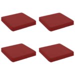 vidaXL 4-dielne sedacie vankúše VUGHT 4 pcs 100% polyester – Obrázok 2