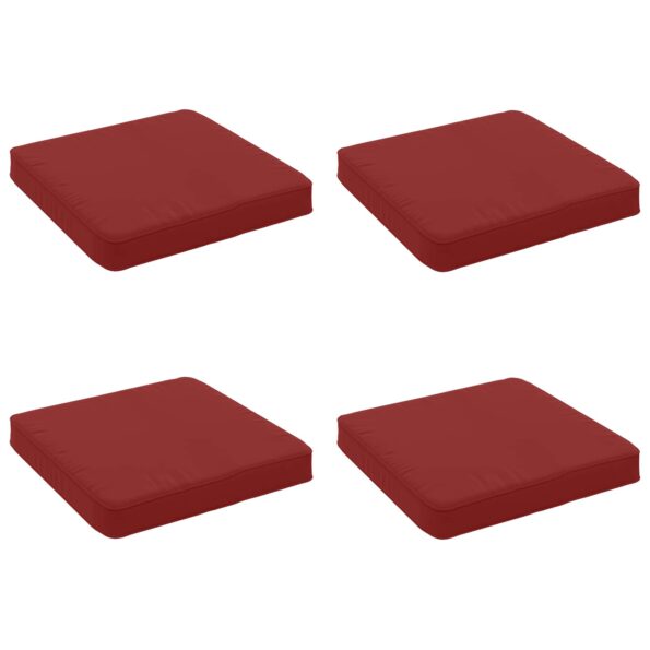 vidaXL 4-dielne sedacie vankúše VUGHT 4 pcs 100% polyester – Obrázok 2