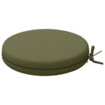 vidaXL 4-dielne sedacie vankúše SOEST 4 ks 100% polyester Ø 35 x 7 cm – Obrázok 4