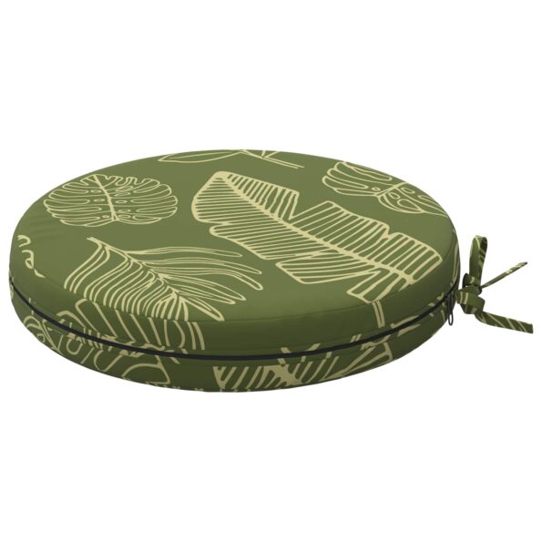vidaXL 4-dielne sedacie vankúše SOEST 4 ks 100% polyester Ø 35 x 7 cm – Obrázok 4