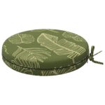 vidaXL 4-dielne sedacie vankúše SOEST 4 ks 100% polyester Ø 40 x 7 cm – Obrázok 4