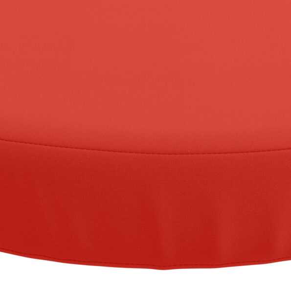 vidaXL 4-dielne sedacie vankúše SOEST 4 ks 100% polyester Červená – Obrázok 5