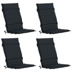 vidaXL 4-dielne vankúše na vysoké operadlo GEMERT 4 pcs 100% polyester – Obrázok 2