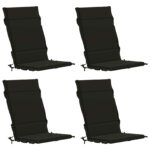 vidaXL 4-dielne vankúše na vysoké operadlo GEMERT 4 pcs 100% polyester – Obrázok 2