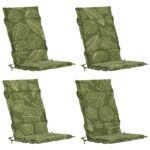 vidaXL 4-dielne vankúše na vysoké operadlo GEMERT 4 pcs 100% polyester