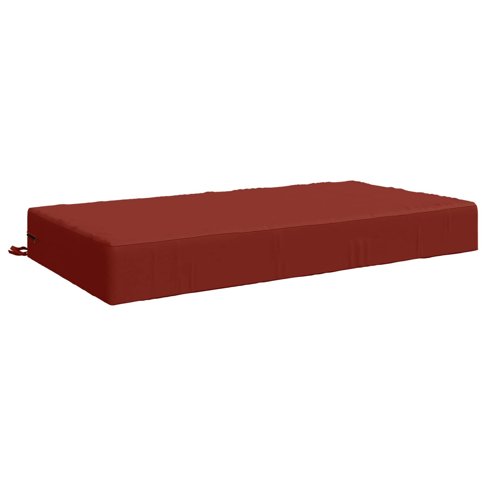 946710_1.jpg vidaXL Podložka na sedadlo SOEST 100% polyester Červená – Obrázok 1