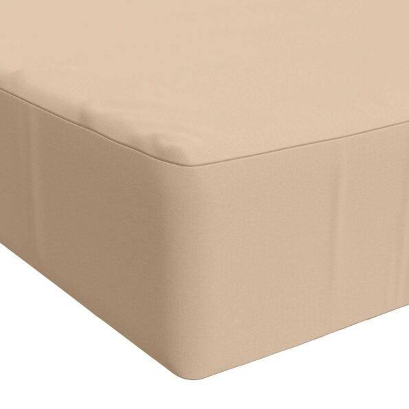 vidaXL Podložka na sedadlo SOEST 100% polyester Krémová – Obrázok 7