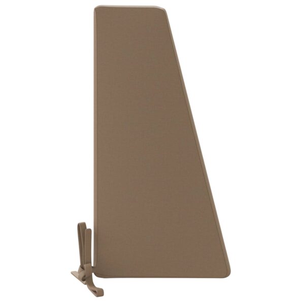 vidaXL Podložka na operadlo SOEST 100% polyester Sivohnedá – Obrázok 5