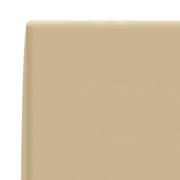 vidaXL Podložka na operadlo SOEST 100% polyester Béžová – Obrázok 6