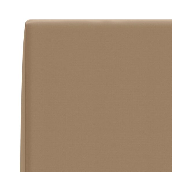 vidaXL Podložka na operadlo SOEST 100% polyester Sivohnedá – Obrázok 6