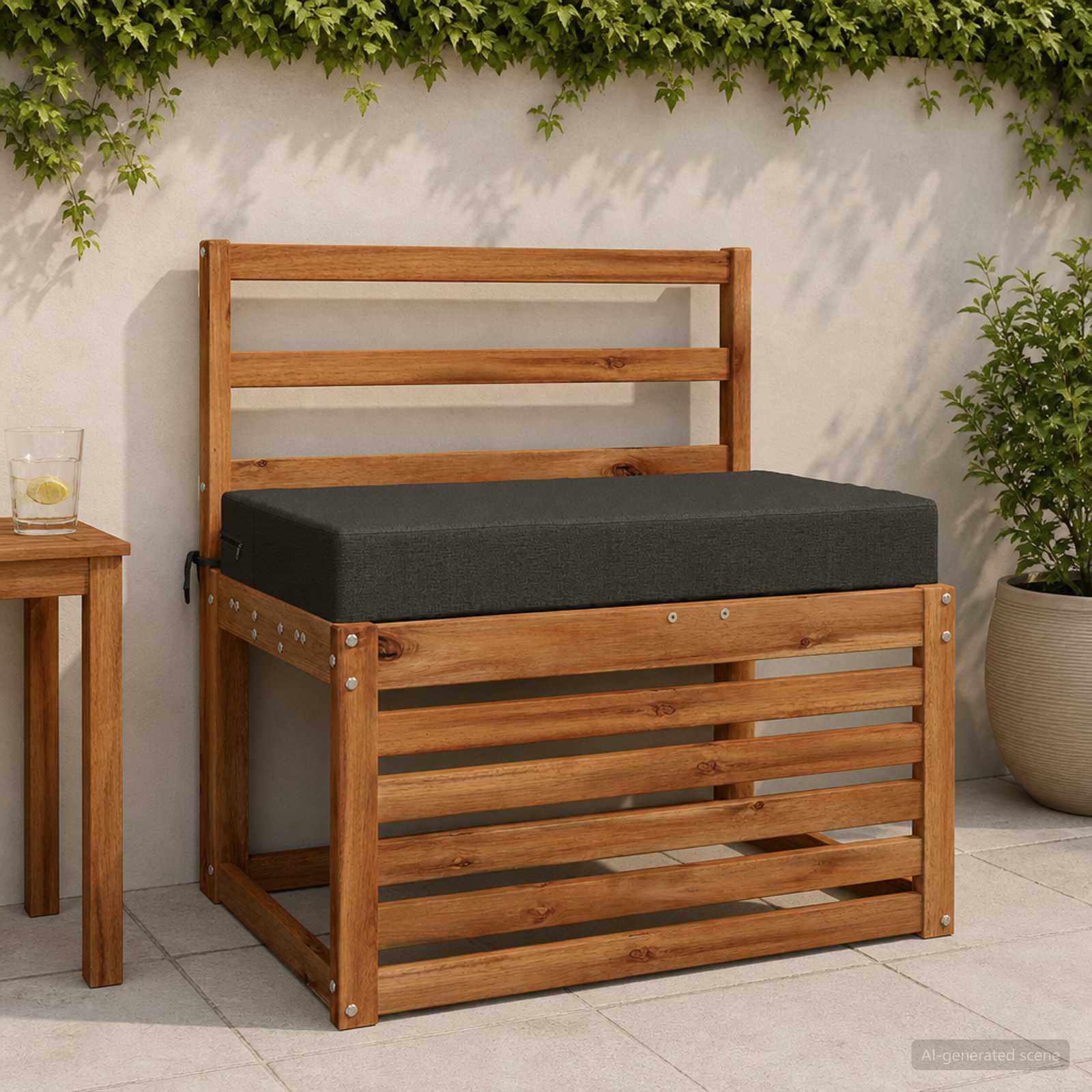 946885_1.jpg vidaXL Podložka na sedadlo SOEST 100% polyester Antracitová – Obrázok 1