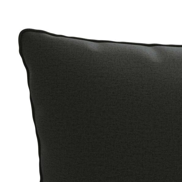 vidaXL 1-dielny vankúš na chrbát PUTTEN 100% polyester Čierna – Obrázok 6