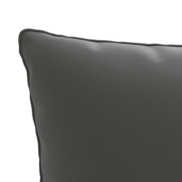 vidaXL 1-dielny vankúš na chrbát PUTTEN 100% polyester Antracitová – Obrázok 6