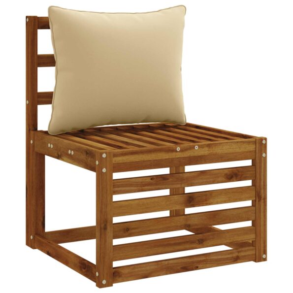 vidaXL 1-dielny vankúš na chrbát PUTTEN 100% polyester Béžová – Obrázok 3