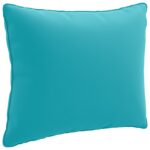 vidaXL 1-dielny vankúš na chrbát PUTTEN 100% polyester Tyrkysová – Obrázok 2