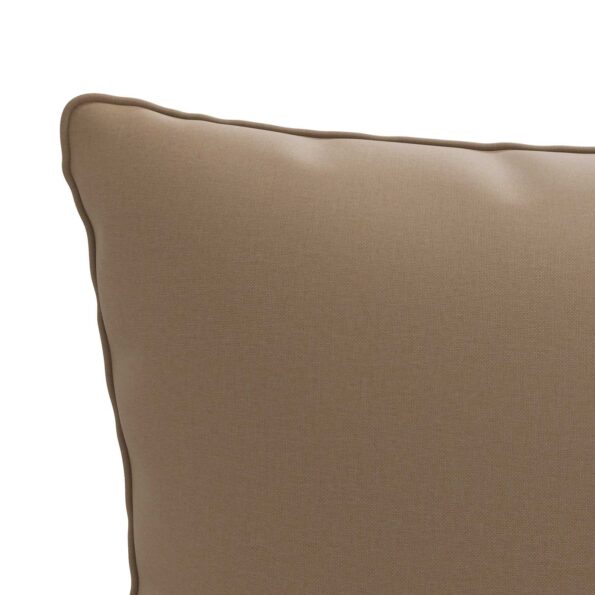 vidaXL 1-dielny vankúš na chrbát PUTTEN 100% polyester Sivohnedá – Obrázok 6
