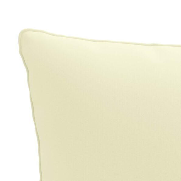 vidaXL 1-dielny vankúš na chrbát PUTTEN 100% polyester Krémová – Obrázok 6