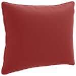 vidaXL 1-dielny vankúš na chrbát PUTTEN 100% polyester Víno červené – Obrázok 2
