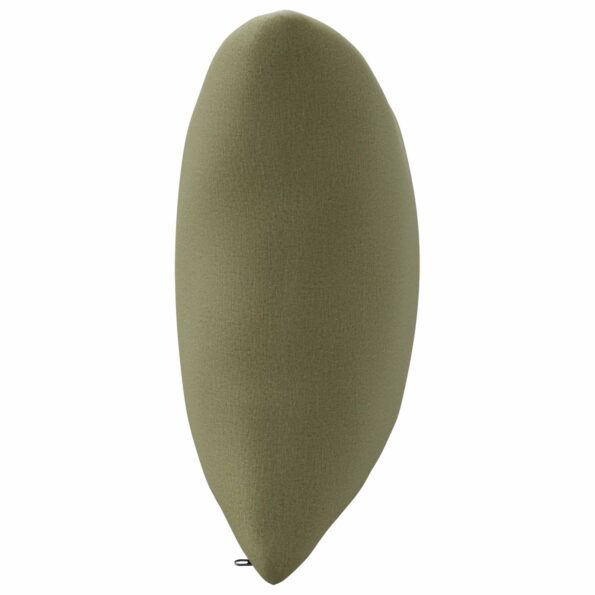 vidaXL 1-dielny vankúš na chrbát PUTTEN 100% polyester Olivovo zelená – Obrázok 5