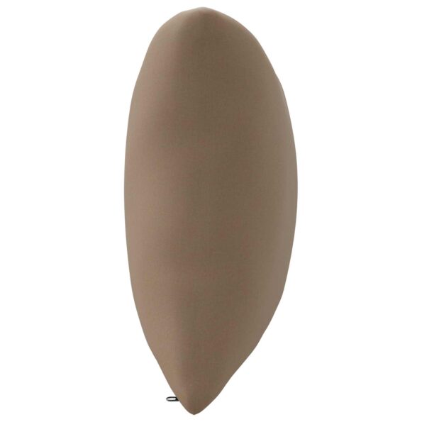 vidaXL 1-dielny vankúš na chrbát PUTTEN 100% polyester Sivohnedá – Obrázok 5
