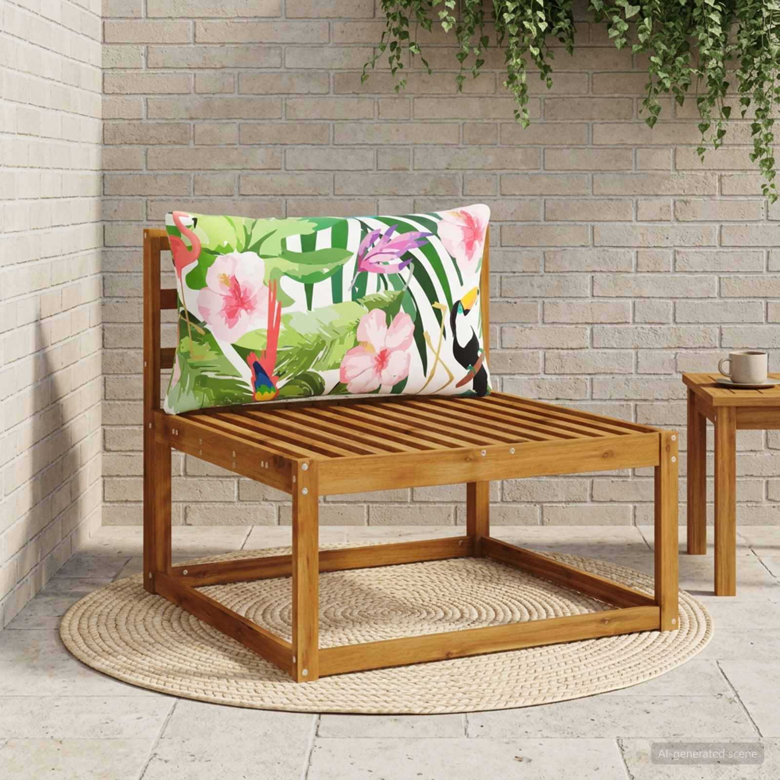 946981_1.jpg vidaXL 1-dielny vankúš na chrbát PUTTEN 100% polyester Viacfarebný – Obrázok 1