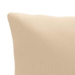 vidaXL 1-dielny vankúš na chrbát PUTTEN 100% polyester Krémová – Obrázok 6