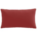 vidaXL 1-dielny vankúš na chrbát PUTTEN 100% polyester Víno červené – Obrázok 4