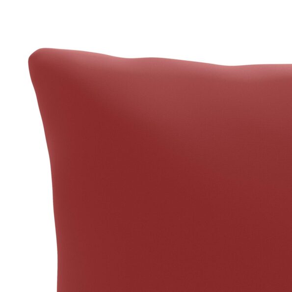 vidaXL 1-dielny vankúš na chrbát PUTTEN 100% polyester Víno červené – Obrázok 6