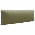 vidaXL 1-dielny vankúš na chrbát PUTTEN 100% polyester Olivovo zelená – Obrázok 2