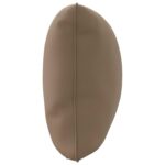 vidaXL 1-dielny vankúš na chrbát PUTTEN 100% polyester Sivohnedá – Obrázok 5