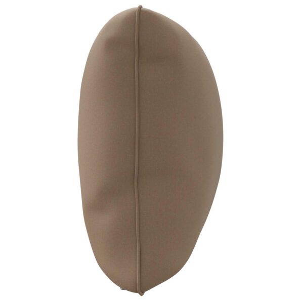 vidaXL 1-dielny vankúš na chrbát PUTTEN 100% polyester Sivohnedá – Obrázok 5