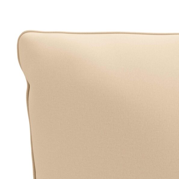 vidaXL 1-dielny vankúš na chrbát PUTTEN 100% polyester Krémová – Obrázok 6