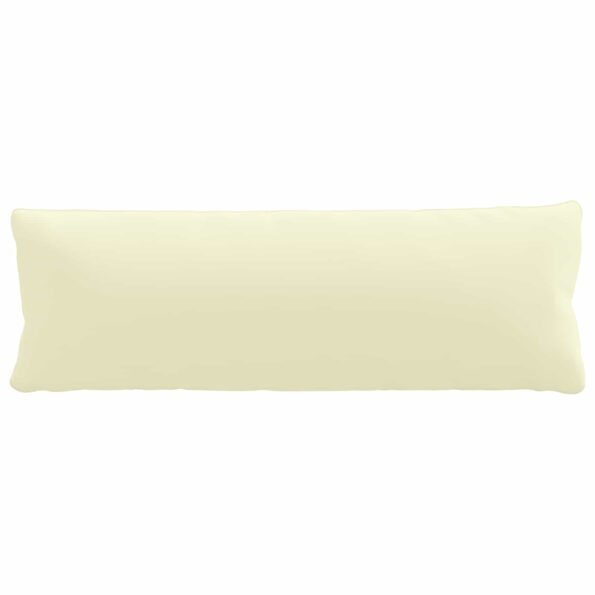 vidaXL 1-dielny vankúš na chrbát PUTTEN 100% polyester Krémová – Obrázok 4