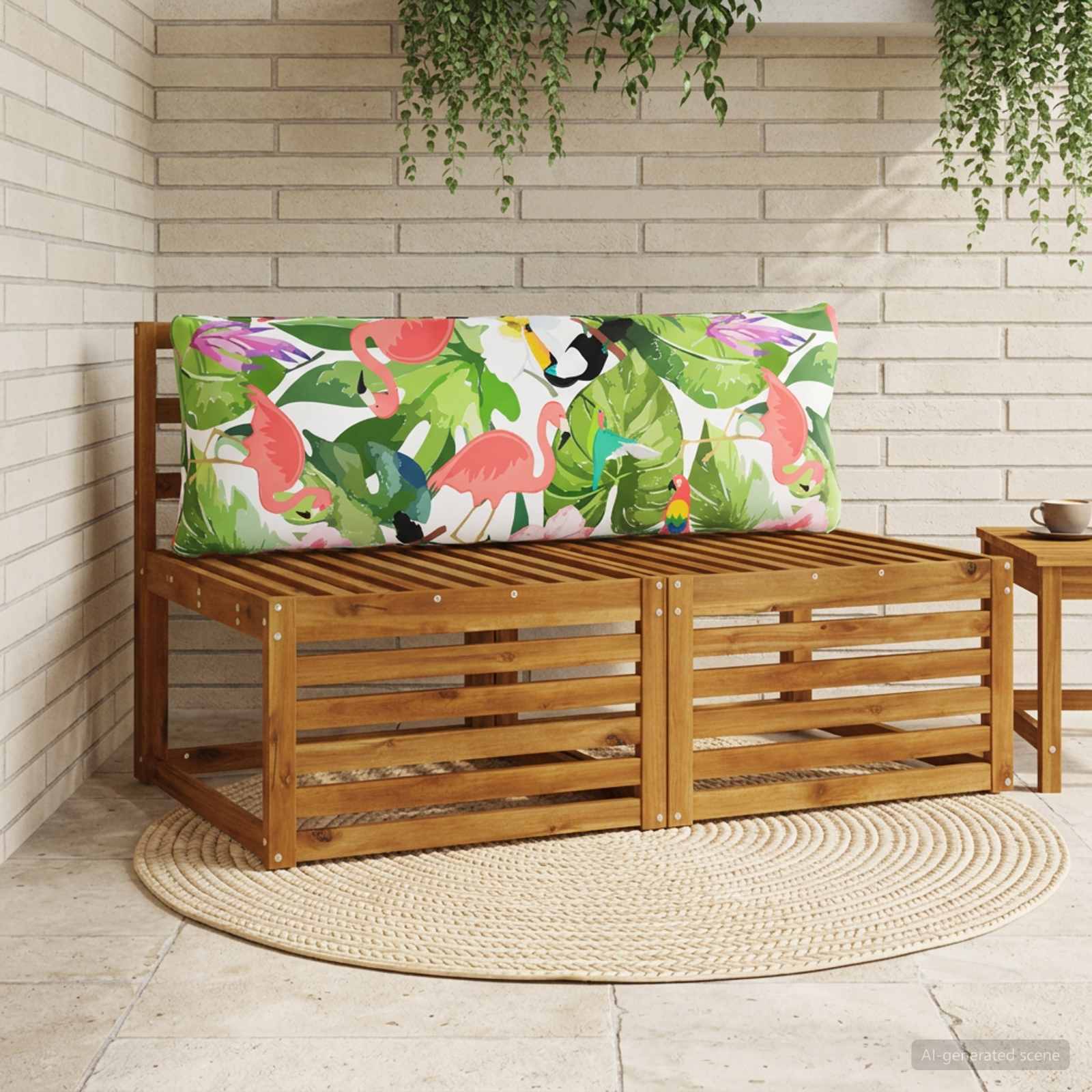 947039_1.jpg vidaXL 1-dielny vankúš na chrbát PUTTEN 100% polyester Viacfarebný – Obrázok 1