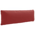 vidaXL 1-dielny vankúš na chrbát PUTTEN 100% polyester Víno červené – Obrázok 2