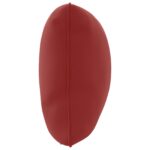 vidaXL 1-dielny vankúš na chrbát PUTTEN 100% polyester Víno červené – Obrázok 5