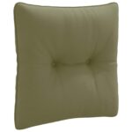 vidaXL Vankúš na chrbát PUTTEN 100% polyester Olivovo zelená – Obrázok 2