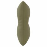 vidaXL Vankúš na chrbát PUTTEN 100% polyester Olivovo zelená – Obrázok 5