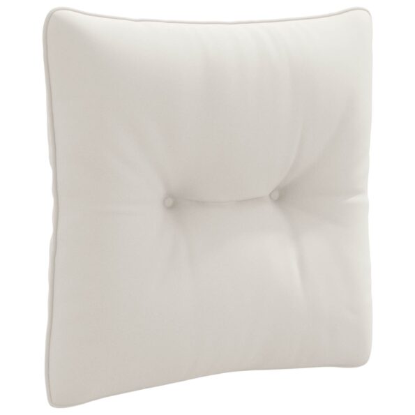 vidaXL Vankúš na chrbát PUTTEN 100% polyester Biela 40 x 40 x 10 cm – Obrázok 2