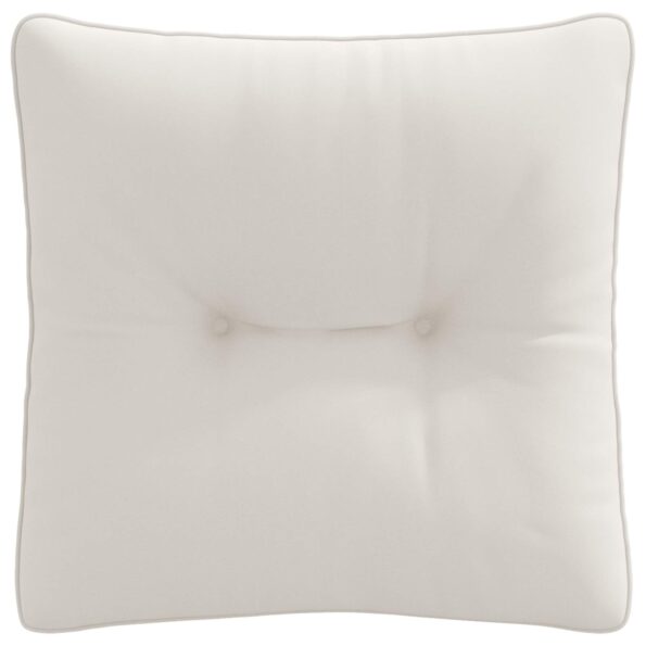 vidaXL Vankúš na chrbát PUTTEN 100% polyester Biela 40 x 40 x 10 cm – Obrázok 4