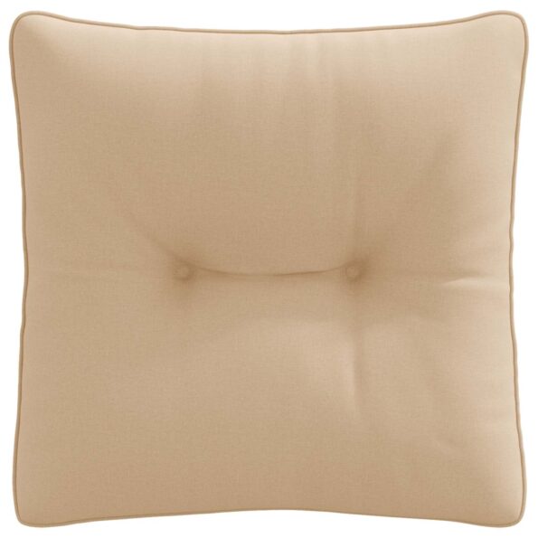 vidaXL Vankúš na chrbát PUTTEN 100% polyester Piesková 40 x 40 x 10 cm – Obrázok 4
