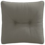 vidaXL Vankúš na chrbát PUTTEN 100% polyester Sivá 40 x 40 x 10 cm – Obrázok 4
