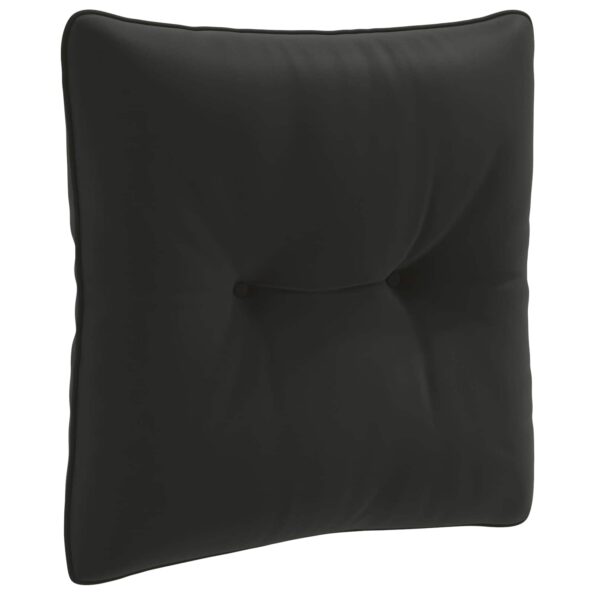 vidaXL Vankúš na chrbát PUTTEN 100% polyester Čierna 40 x 40 x 10 cm – Obrázok 2