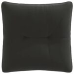 vidaXL Vankúš na chrbát PUTTEN 100% polyester Čierna 40 x 40 x 10 cm – Obrázok 4