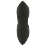 vidaXL Vankúš na chrbát PUTTEN 100% polyester Čierna 40 x 40 x 10 cm – Obrázok 5