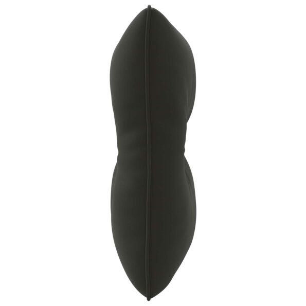 vidaXL Vankúš na chrbát PUTTEN 100% polyester Čierna 40 x 40 x 10 cm – Obrázok 5
