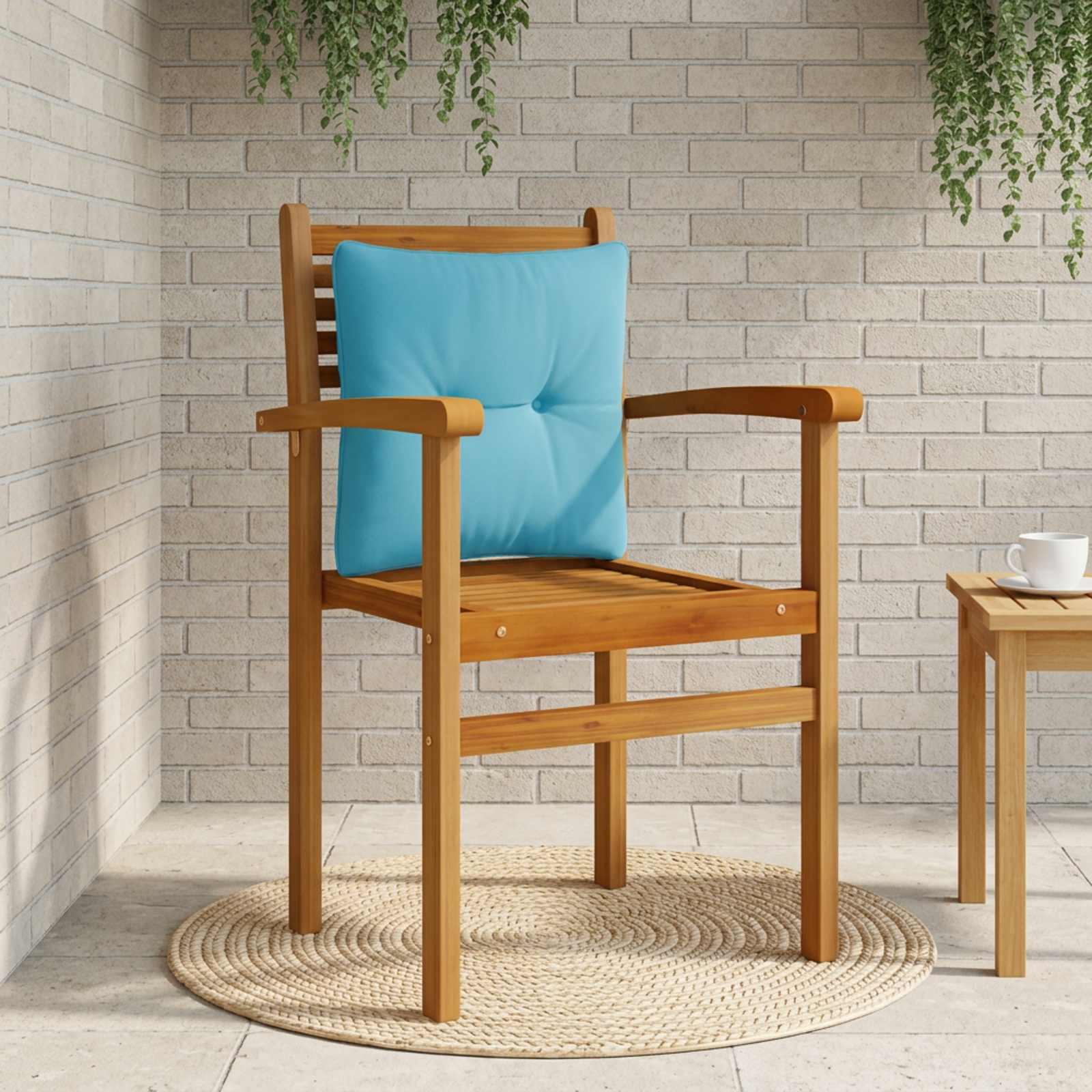 947071_1.jpg vidaXL Vankúš na chrbát PUTTEN 100% polyester Svetlomodrá – Obrázok 1